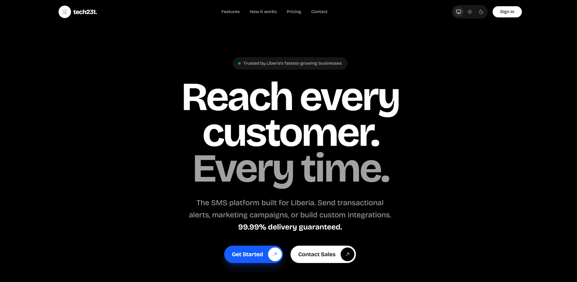 Tech231 — Enterprise Bulk SMS Aggregator